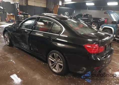 2015 BMW 335I xDrive z USA, uszkodzony, nr VIN WBA3B9G52FNR93071